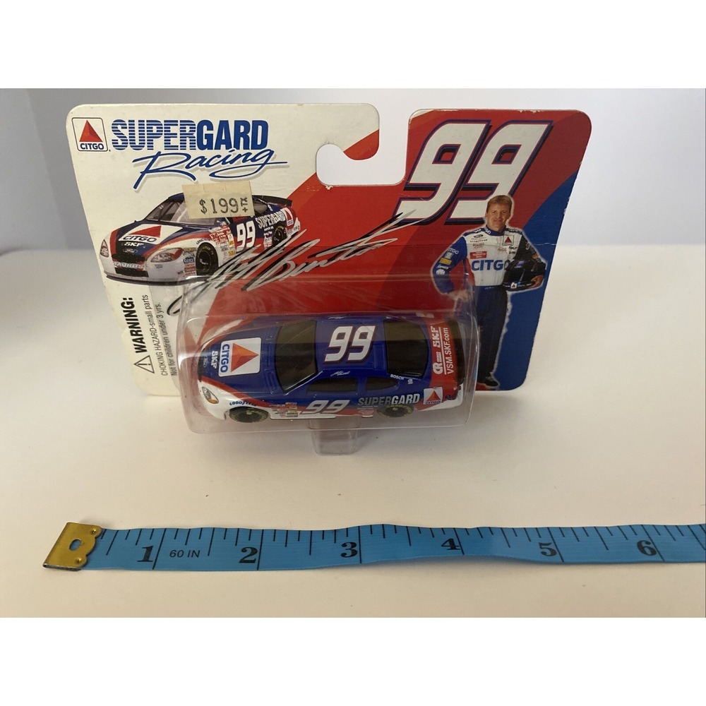 NASCAR Jeff Burton Citgo Supergard Diecast Racing Car - #99 Diecast NEW Unopened - Picture 6 of 6